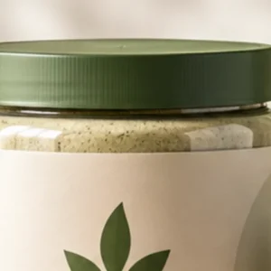 Diet Voice moringa and greens powder jar